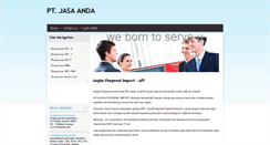 Desktop Screenshot of angkapengenalimport.com